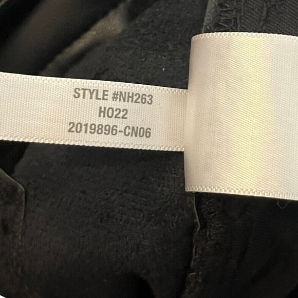 Madewell NWT Petite Perfect Vintage Jean Faux Leather Black Size 25P Straight - Picture 12 of 14